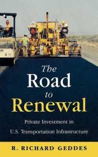The Road to Renewal : Private Investment in the U.S. Transportation Infrastructure