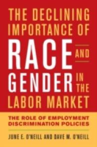 Declining Importance of Race and Gender in the Labor Market : The Role of Employment Discrimination Policies -- Hardback