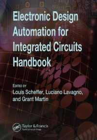 集積回路のための電子設計オートメーションハンドブック（全２巻）<br>Electronic Design Automation for Integrated Circuits Handbook (2-Volume Set) （SLP）
