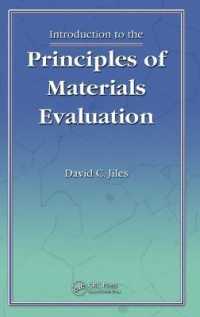 Introduction to the Principles of Materials Evaluation