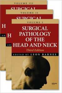 首頸部の外科病理学（第３版・全３巻）<br>Surgical Pathology of the Head and Neck （3RD）