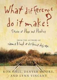 What Difference Do It Make? : Stories of Hope and Healing