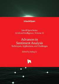 Advances in Sentiment Analysis : Techniques, Applications, and Challenges (Artificial Intelligence)