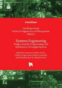 Systems Engineering : Design, Analysis, Programming, and Maintenance of Complex Systems (Industrial Engineering and Management)