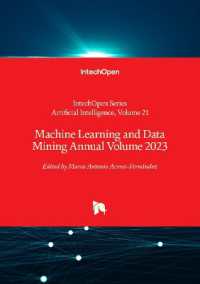 Machine Learning and Data Mining Annual Volume 2023 (Artificial Intelligence)