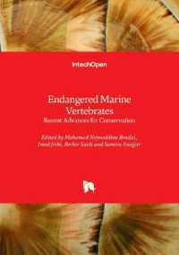 Endangered Marine Vertebrates : Recent Advances for Conservation