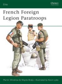 French Foreign Legion Paratroops (Elite) -- Paperback / softback (English Language Edition)