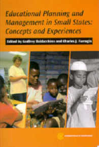 Educational Planning and Management in Small States : Concepts and Experiences
