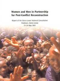 Women and Men in Partnership for Post-Conflict Reconstruction : Report of the Sierra Leone National Consultation, Freetown, Sierra Leone, 21-24 May 2001