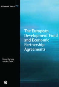 The European Development Fund and Economic Partnership Agreements (Economic Paper) （1ST）