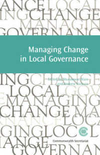 Managing Change in Local Governance (Managing the Public Service: Strategies for Improvement Series)