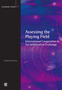 Assessing the Playing Field : International Cooperation in Tax Information Exchange (Commonwealth Economic Paper Series)