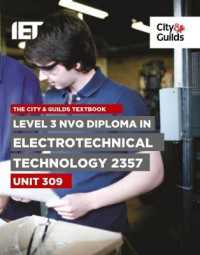 Level 3 Nvq Diploma in Electrotechnical Technology : C&g 2357, Unit 309