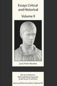 Essays Critical and Historical II (Newman Millennium Edition") 〈XIV〉