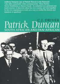 Patrick Duncan : South African and Pan-Africanist