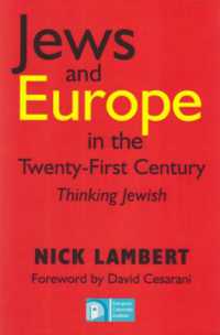 Jews and Europe in the Twenty-First Century : Thinking Jewish