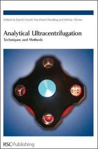 Analytical Ultracentrifugation : Techniques and Methods