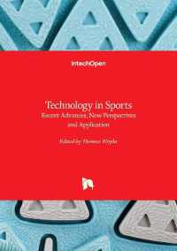 Technology in Sports : Recent Advances, New Perspectives and Application