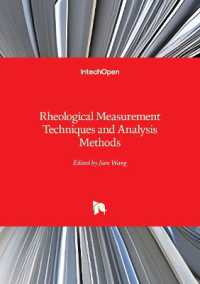 Rheological Measurement Techniques and Analysis Methods