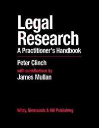 Legal Research : A Practitioner's Handbook
