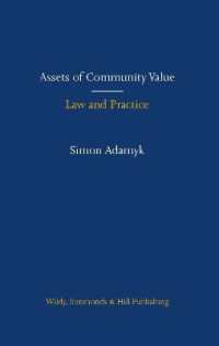 Assets of Community Value: Law and Practice
