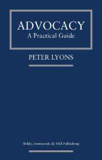 Advocacy: a Practical Guide