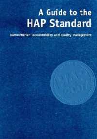 The Guide to the HAP Standard : Humanitarian Accountability and Quality Management