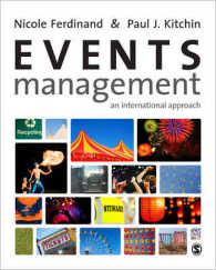 イベント管理：国際的アプローチ<br>Events Management : An International Approach