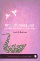 潜在的測定<br>Implicit Measures for Social and Personality Psychology (The Sage Library of Methods in Social and Personality Psychology)