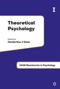 理論心理学－古典・現代読本（全８巻）<br>Theoretical Psychology (8-Volume Set) : Classic Readings, Comtemporary Readings (Sage Benchmarks in Psychology)