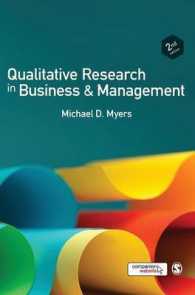 ビジネス・経営における定性調査（第２版）<br>Qualitative Research in Business & Management （2ND）