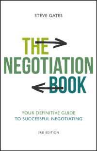 成功する交渉（第３版）<br>The Negotiation Book : Your Definitive Guide to Successful Negotiating （3RD）