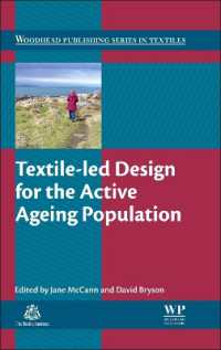 Textile-led Design for the Active Ageing Population (Woodhead Publishing Series in Textiles)