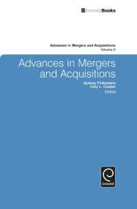 Advances in Mergers and Acquisitions (Advances in Mergers and Acquisitions)