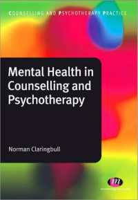 Mental Health in Counselling and Psychotherapy (Counselling and Psychotherapy Practice Series)