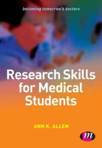 Research Skills for Medical Students (Becoming Tomorrow's Doctors Series)