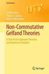 Non-commutative Gelfand Theories : A Tool-kit for Operator Theorists and Numerical Analysts (Universitext)