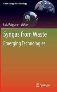 Syngas from Waste : Emerging Technologies (Green Energy and Technology)