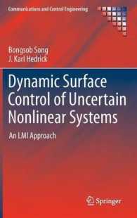Dynamic Surface Control of Uncertain Nonlinear Systems : An LMI Approach (Communications and Control Engineering Series)