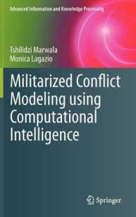 Militarized Conflict Modeling Using Computational Intelligence (Advanced Information and Knowledge Processing)