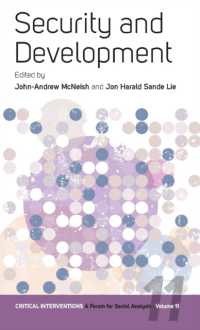 Security and Development (Critical Interventions: A Forum for Social Analysis)