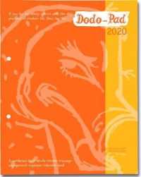 Dodo Pad LOOSE-LEAF Desk Diary 2020 - Week to View Calendar Year Diary : A Family Diary-Doodle-Memo-Message-Engagement-Organiser-Calendar-Book with room for up to 5 people's appointments/activities （54TH）