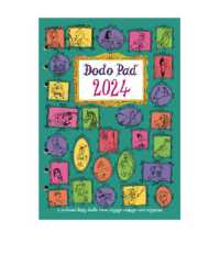 The Dodo Pad Filofax-Compatible 2024 A5 Refill Diary - Week to View Calendar Year : A loose leaf Diary-Organiser-Planner for up to 5 people/activities. UK made, Sustainable, Plastic Free （58TH）