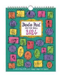 The Dodo Pad on the Wall 2024 - Calendar Year Wall Hanging Week to View Calendar Organiser : A Diary-Organiser-Planner Wall Book for up to 5 people/activities. UK made, sustainable, plastic free （58TH）