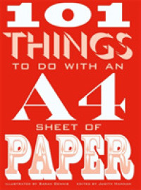 101 Things to do with an A4 Sheet of Paper -- Hardback