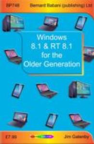 Windows 8.1 & Rt 8.1 for the Older Generation -- Paperback / softback （New ed）