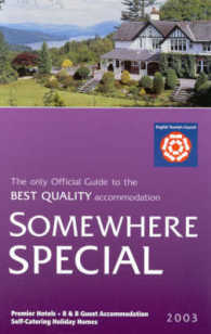 Somewhere Special 2003 : Where to Stay in England (Where to Stay Series)