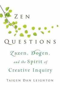 ZEN Questions : Zazen, Dogen, and the Spirit of Creative Inquiry