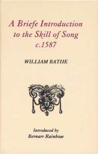 Briefe Introduction to the Skill of Song, c. 1587 (Classic Texts in Music Education) -- Hardback