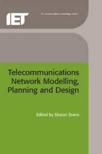 電気通信ネットワーク・モデリング、計画、設計<br>Telecommunications Network Modelling, Planning and Design (Telecommunications)